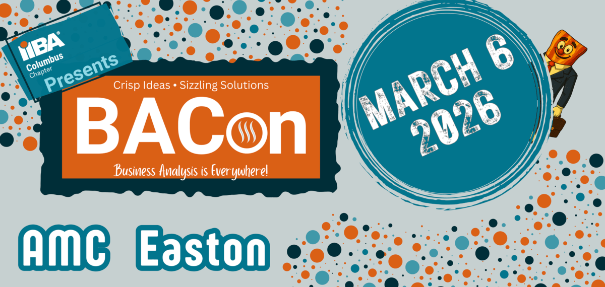 Join me at BACon in Columbus on Friday, March&nbsp;6